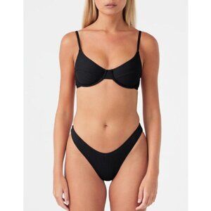 Zulu & Zephyr || Balconette Top & Skimpy High-Waist Brief Sz 4